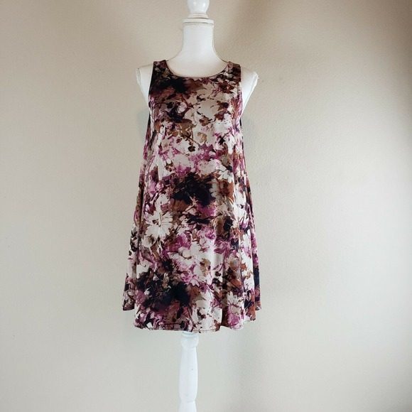 Altard State SIZE S Sleeveless Chamaraw Rayon Boho Tunic Top Lined Mini Dress - Picture 5 of 10